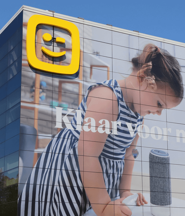 Façade du bâtiment Telenet à Malines