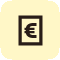 Euro icon: spaar kosten uit