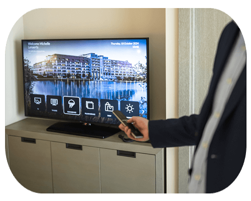 Interactieve tv met Tellie IPTV voor La Réserve Resort