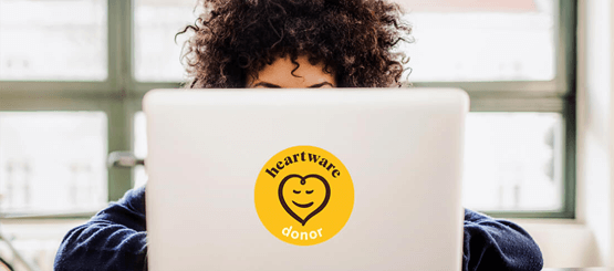 Doneer je laptop via Heartware