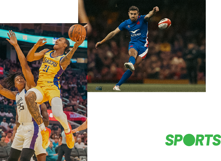 NBA en Six Nations Rugby bij Play Sports