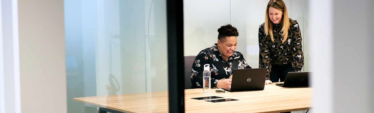 Colleagues working at Telenet