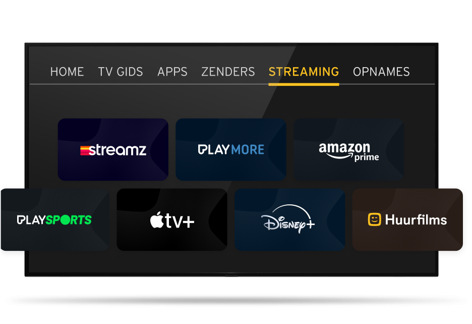 Découvrez la zone de streaming