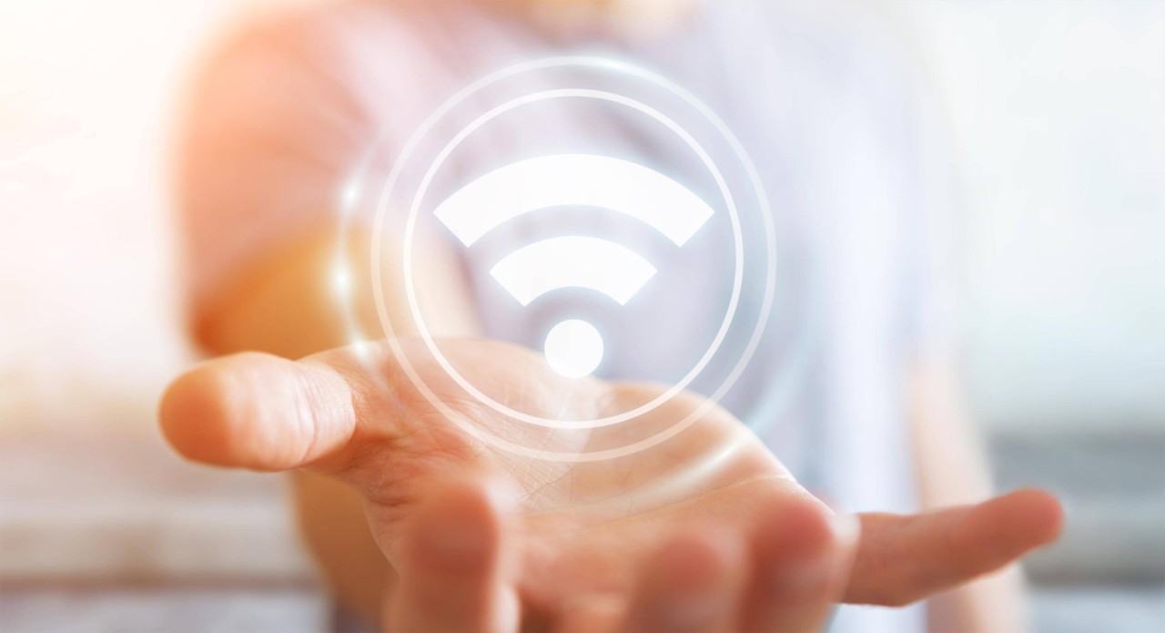 Een afbeelding van een wifipod die instaat voor stabiel en snel internet voor een thuiskantoor